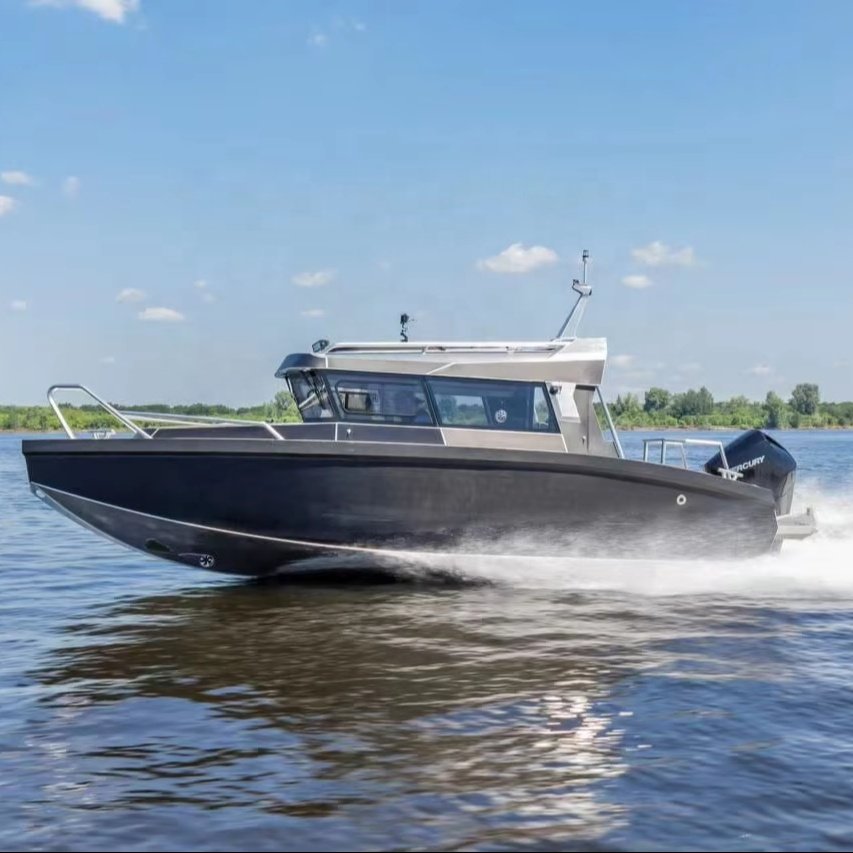 7.15m Aluminium Boat for Fishing Boat Hulls Aluminum Speed Boat Sport Yacht Factory Customized